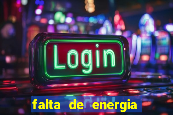 falta de energia em caucaia